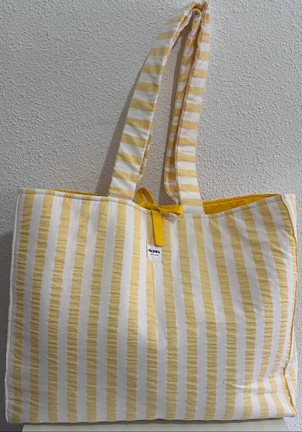 Bolso Shopper Maxi Amarillo